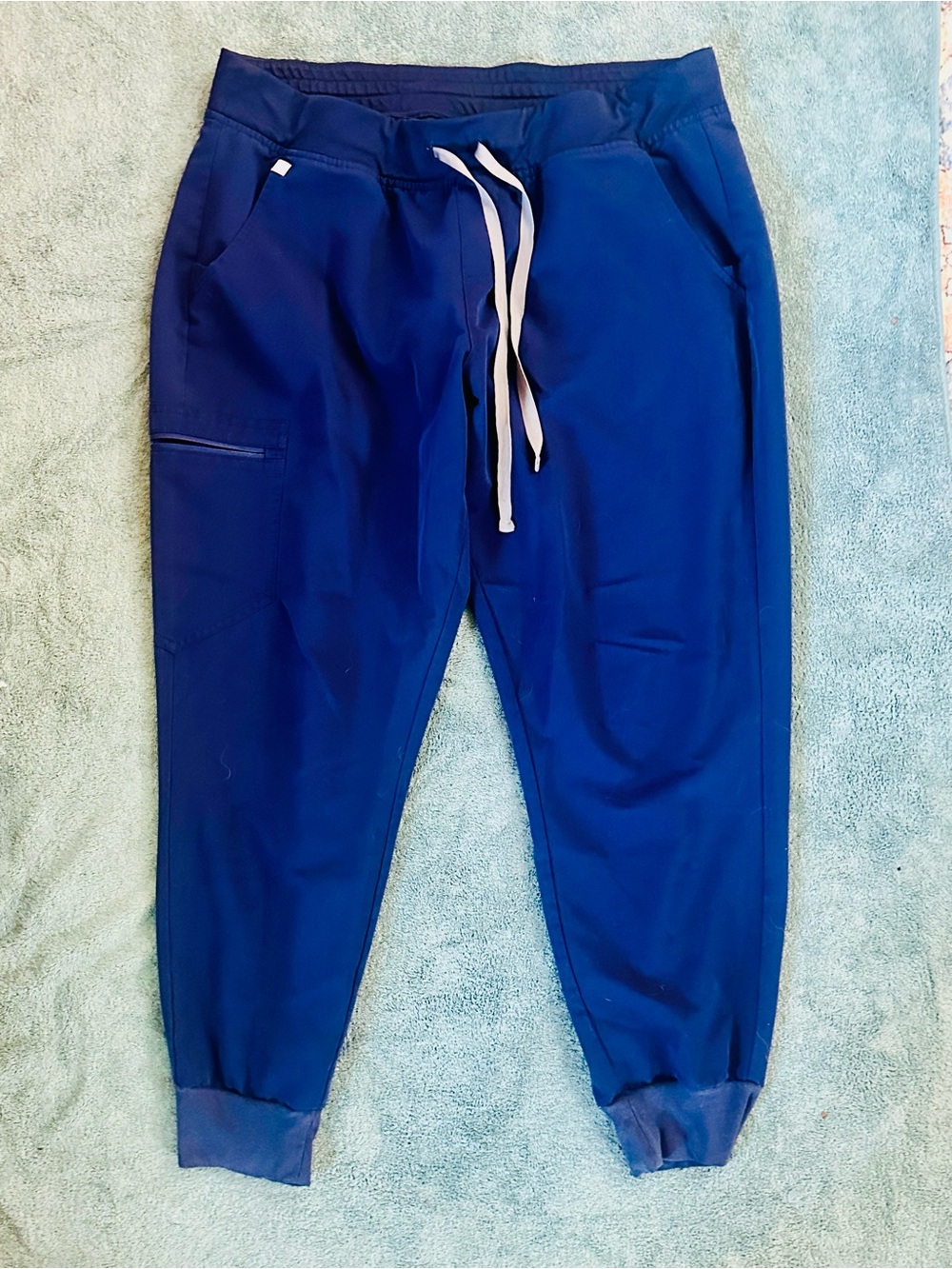 FIGS Navy Blue Jogger Scrub Pants Women’s XL Technical Collection